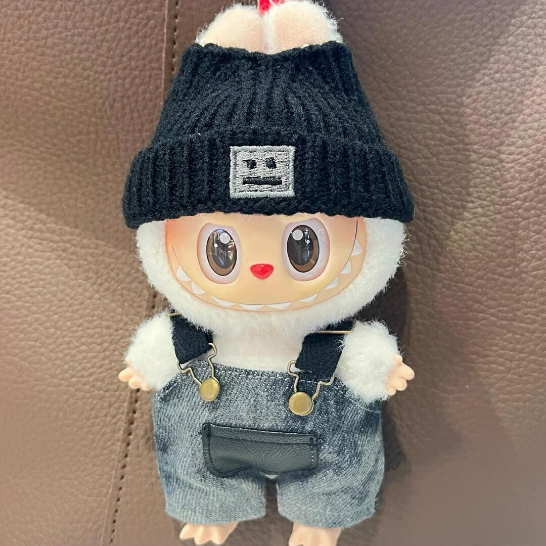 新品2点セット labubuラブブぬいぐるみ服17cm着せ替え着ぐるみ