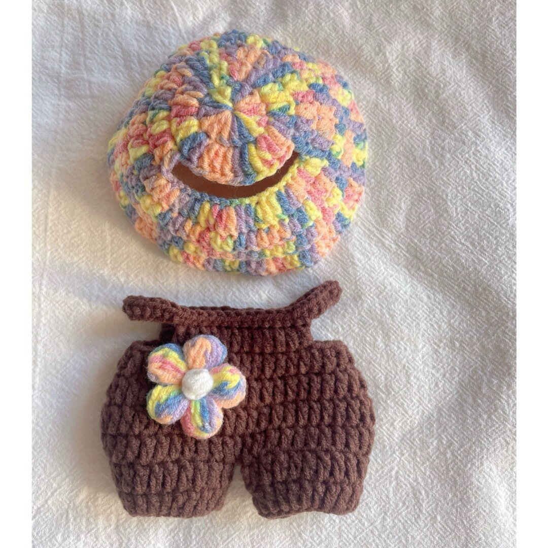 A065655新品2点セット可愛いlabubuラブブぬいぐるみ服17cm着せ替え着ぐるみ