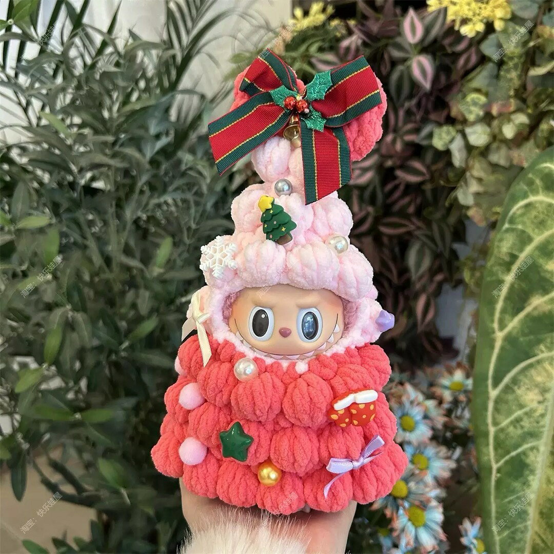 ���ʥ��ꥹ�ޥ��ĥ꡼ labubu��֥֤̤��������17cm�夻�ؤ��夰���