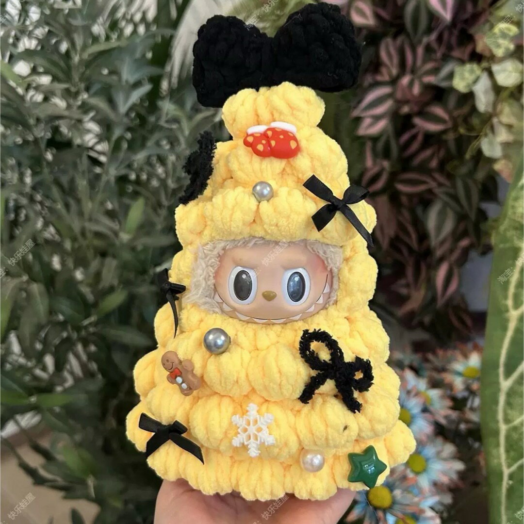 ���ʥ��ꥹ�ޥ��ĥ꡼ labubu��֥֤̤��������17cm�夻�ؤ��夰���