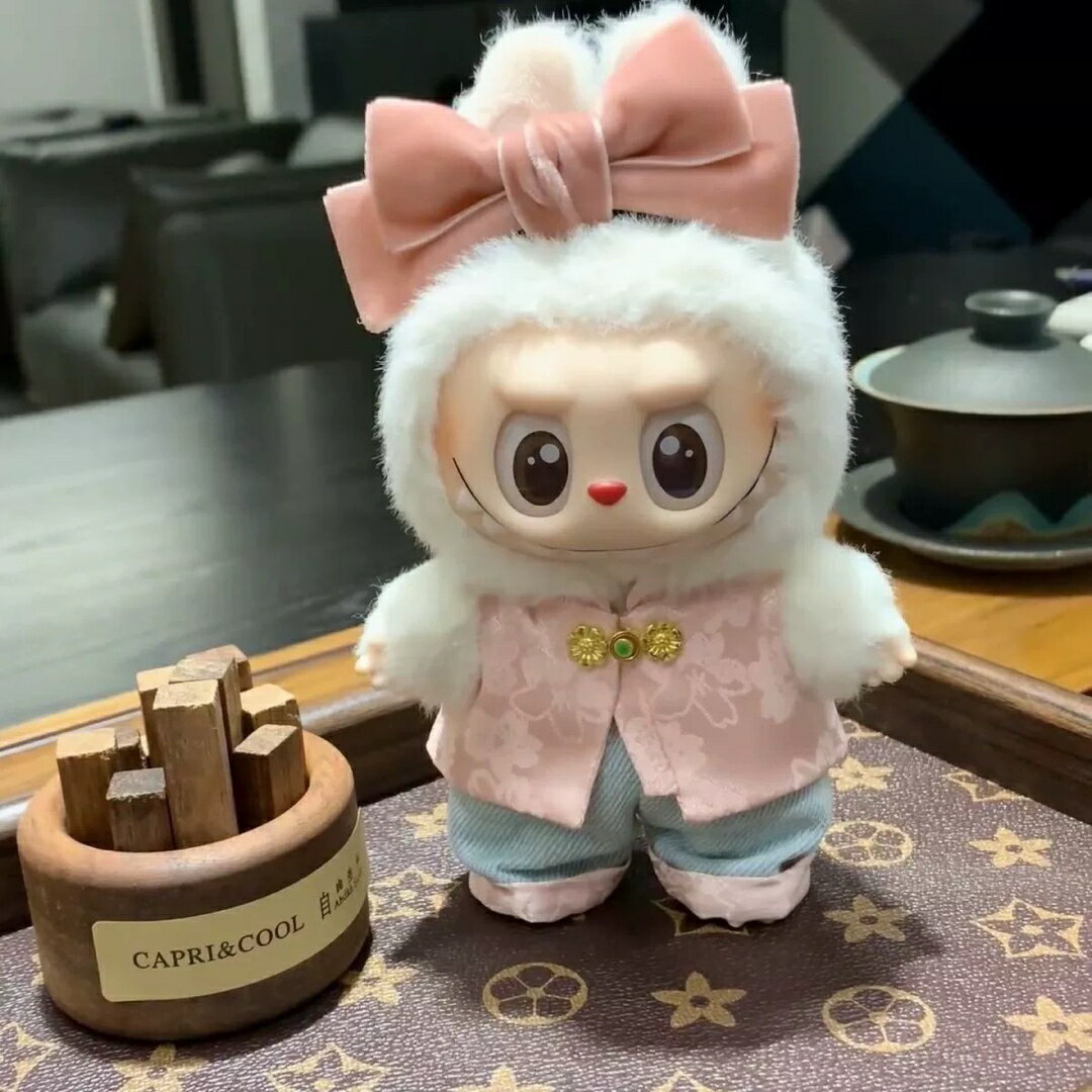 ����3�����å�labubu��֥֤̤��������17cm�夻�ؤ��夰���