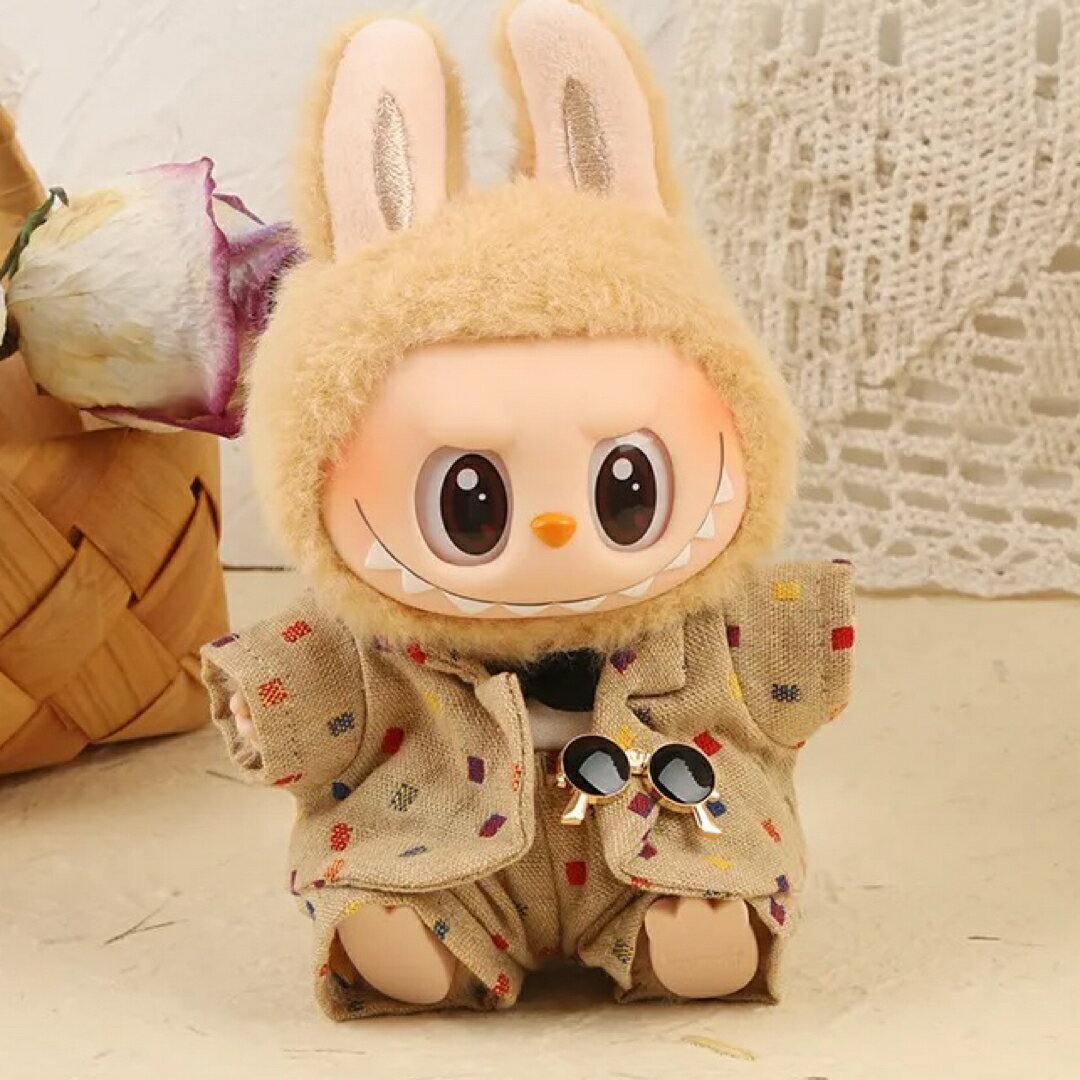 ����4�����å�labubu��֥֤̤��������17cm�夻�ؤ��夰���