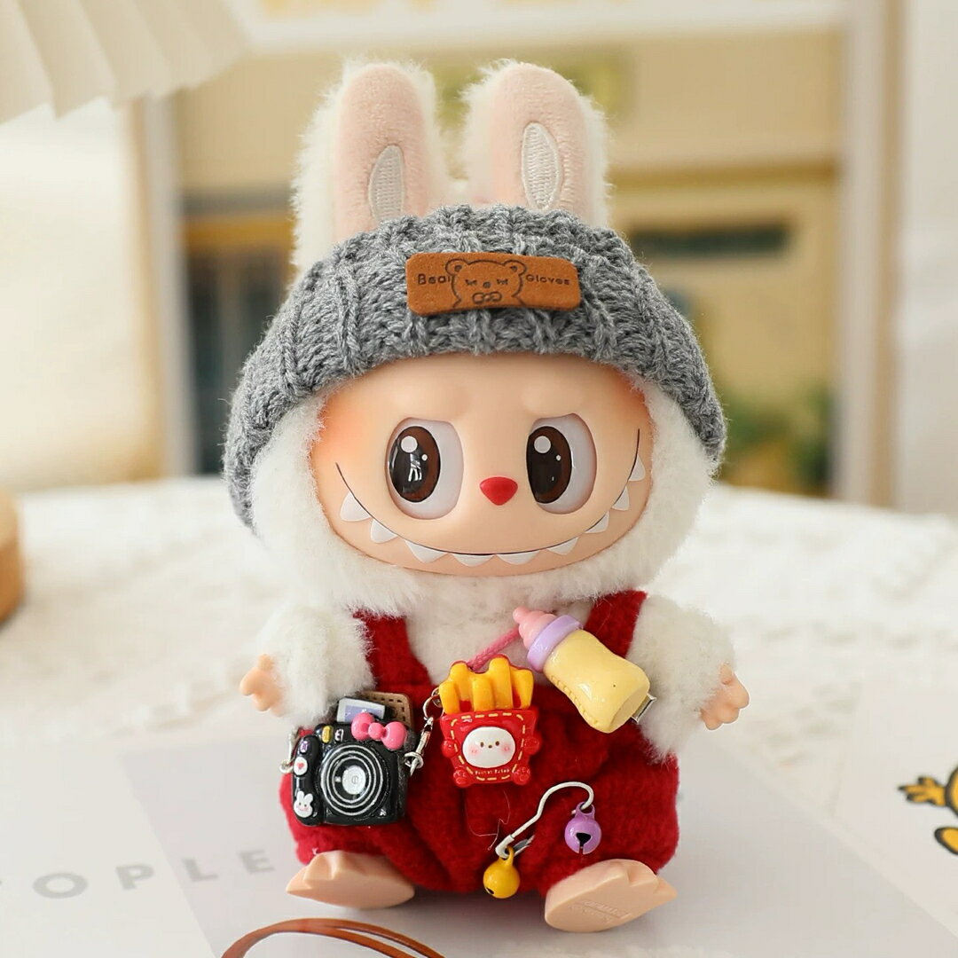 ����3�����å�labubu��֥֤̤��������17cm�夻�ؤ��夰���