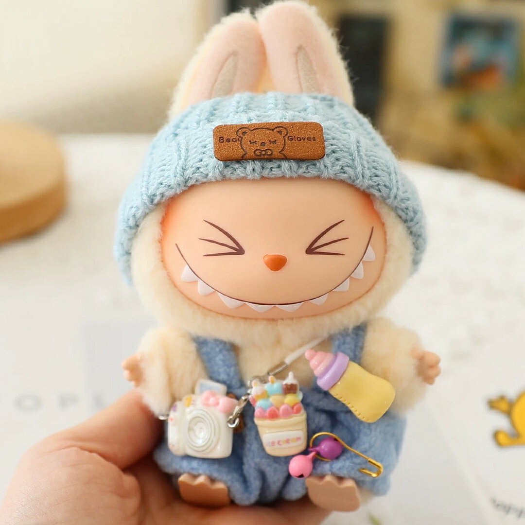 ����3�����å�labubu��֥֤̤��������17cm�夻�ؤ��夰���