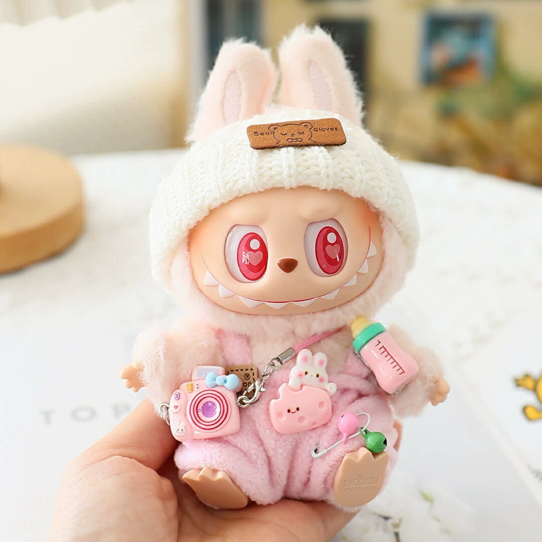 ����3�����å�labubu��֥֤̤��������17cm�夻�ؤ��夰���