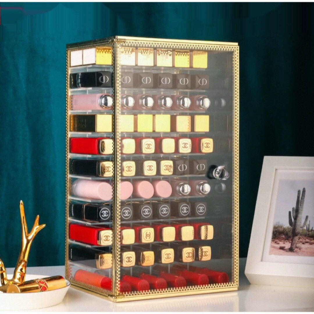 リップ収納 口紅ボックス コスメボックス メイクボックス