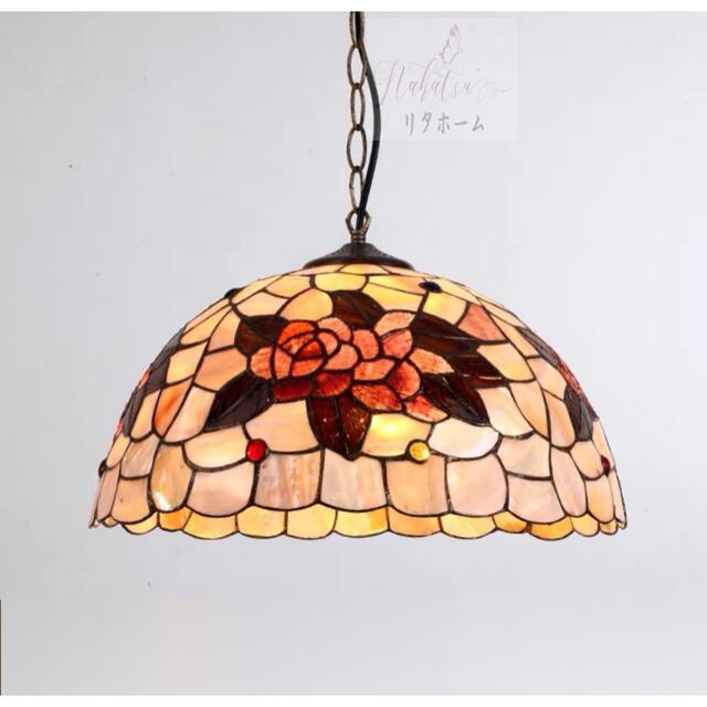 Orchid Lamps - A054186天井照明 ペンダントライト．洋風照明　シャンデリア貝入れ　 シーリングライト不可 電源直結タイプ