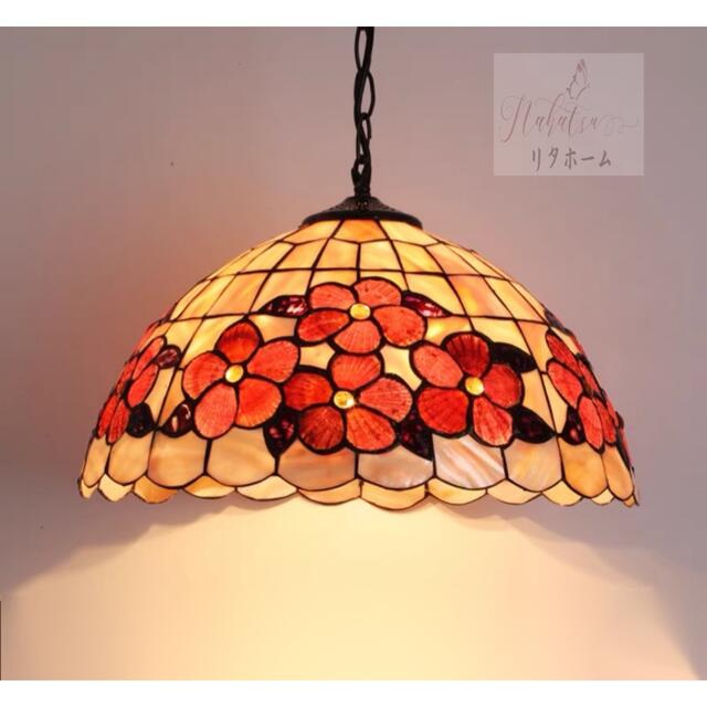 A054193天井照明 ペンダントライト．洋風照明　シャンデリア貝入れ　 シーリングライト不可 電源直結タ..