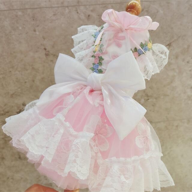 A004340豪華 犬 ワンピース 犬服 可愛い 犬の服 猫服 XS〜XL