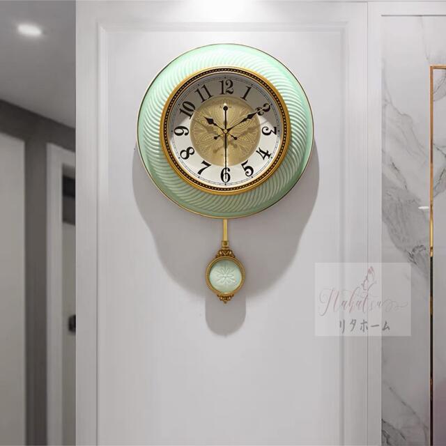 A004614高級豪華時計 .壁掛け時計.静音 [3]