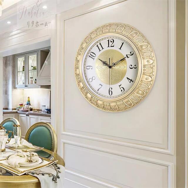 A054202高級感豪華時計 .壁掛け時計.静音.壁掛け時計