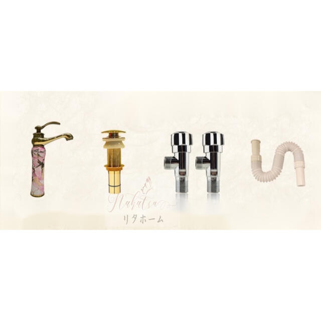 A004727高級洗面台 洗面ボウルセット 洗面ボール 手洗い鉢 洗面器 蛇口 排水金具付き