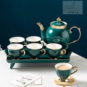 A004841ティー・コーヒーカップセット カップ6客セット 陶磁器ティーセット