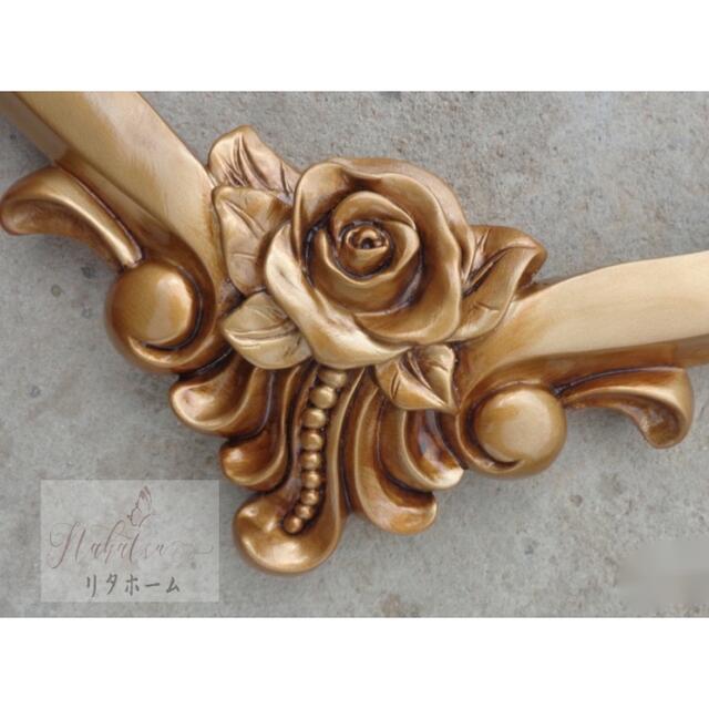 A004889高級豪華鏡 アンティーク調 壁掛け鏡 壁掛け 壁掛けミラー ウォールミラー [2]