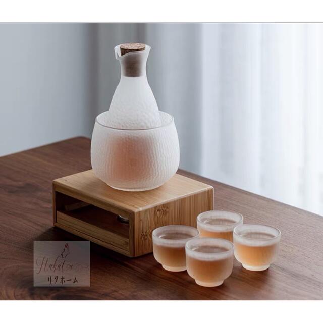 A005306酒器 酒器7点セット 徳利 焼酎 とっくり 酒燗器 保温器 温燗