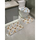A005415トイレマットセット可愛い トイレカバー用品4点セット