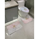 A005420トイレマットセット可愛い トイレカバー用品4点セット