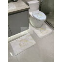 A005421トイレマットセット可愛い トイレカバー用品4点セット