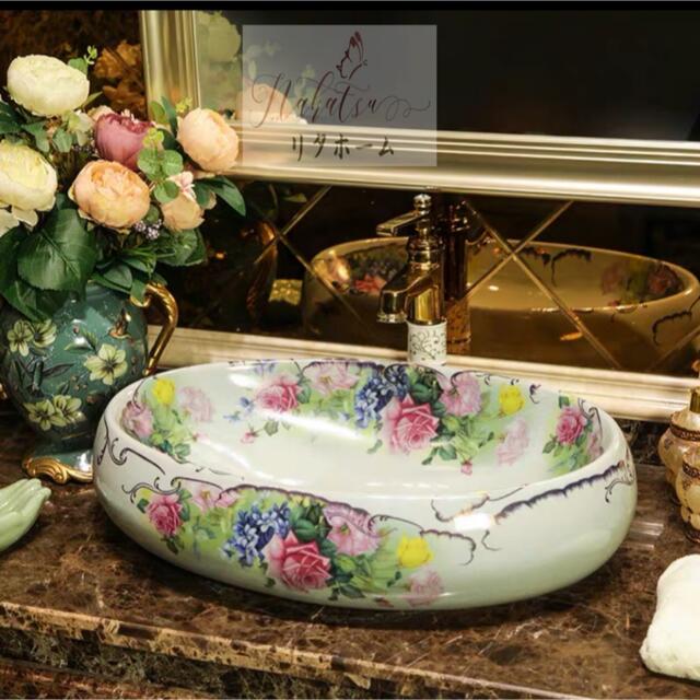 A005627高級洗面台 洗面ボウルセット�