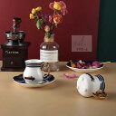 A005786ティー・コーヒーカップセット カップ2客セット 陶磁器ティーセット