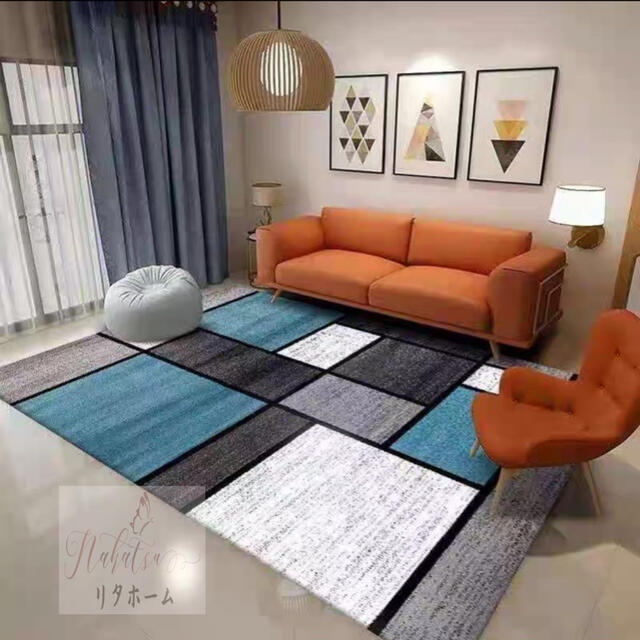 A005791ラグカーペット ラグマット 160x230cm ホットカーペット対応 玄関マット