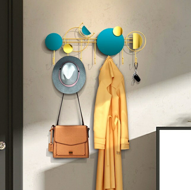 A051349H3ハンガー 玄関収納 壁掛けフック コートハンガー コート掛け 帽子掛け カバン掛け 玄関 diy壁面収納 装飾ウォールフック 金属工芸品