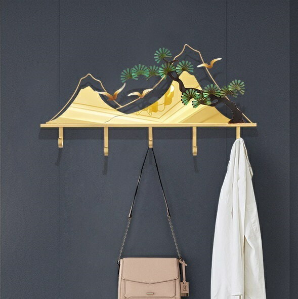 A051515H83ハンガー 玄関収納 壁掛けフック コートハンガー コート掛け 帽子掛け カバン掛け 玄関 diy壁面収納 装飾ウォールフック 金属工芸品 手作り