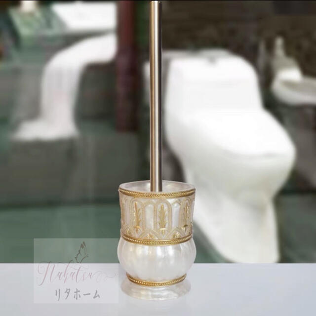 A054227日用品雑貨 トイレ用品 トイレブラシ トイレブラシセット セット ブラシポット