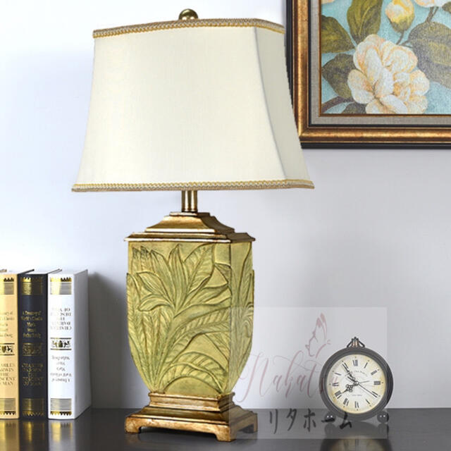 A006783照明スタンドライト テーブルランプ デスクライト 高級卓上ステンド 高さ67cm