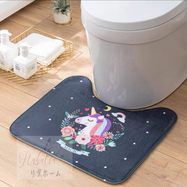Bed - A006822トイレマット 滑り止め