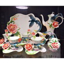 A007093姫ディーニ ティーカップ&ソーサー 4客セット 花柄,陶器.食器 お皿