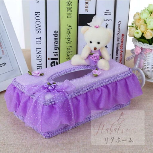 A007147ティッシュケース ティッシュボックス 花柄 姫系雑貨 A007147ティッシュケース ティッシュボックス 花柄 姫系雑貨