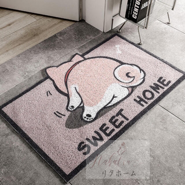 A007198ラグマット 泥落とし 洗える 玄関マット 屋外 屋内 カーペット