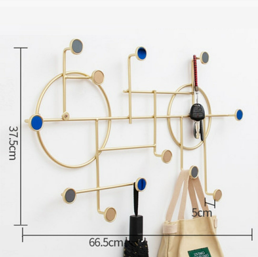 A051433H39-2ハンガー 玄関収納 壁掛けフック コートハンガー コート掛け 帽子掛け カバン掛け 玄関 diy壁面収納 装飾ウォールフック