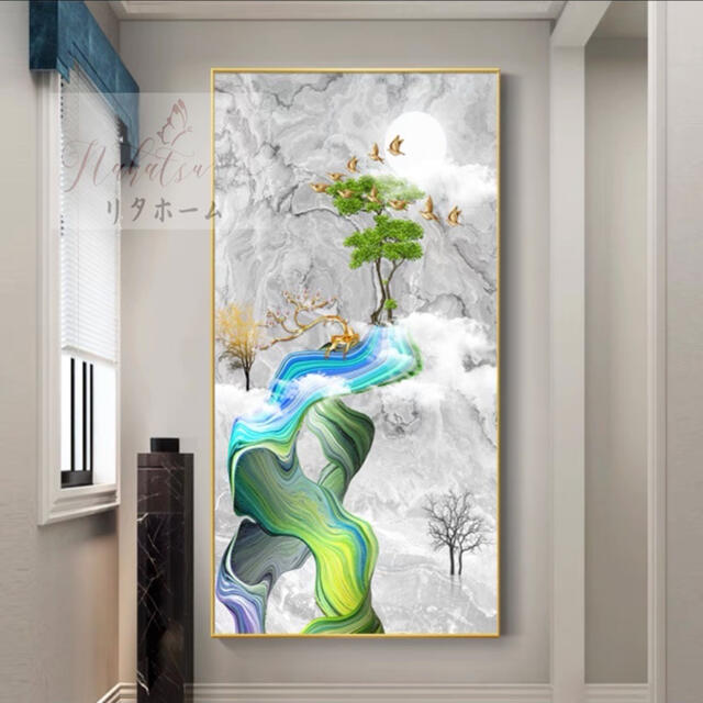 商品説明 サイズ：幅60 x高さ120 (cm)素材：キャンバス、PSポリマーフレーム☆☆★★★★★★★★★★★★★☆☆ ◆お客様のご覧になっているモニター等により多少色が異なる場合がございます。あらかじめご了承ください。 ◆複数ご注文の場...