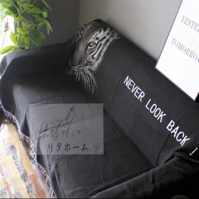 A007414ソファーカバー ソファーシーツ .3人掛け マルチカバー 保護カバー ひざ掛 [2]