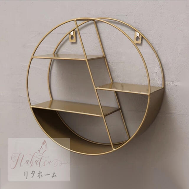 A007480壁掛け 棚受け 吊り棚 飾り棚 ブラケット 鉄芸 壁飾り インテリア雑貨