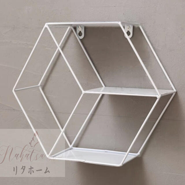 A007482壁掛け 棚受け 吊り棚 飾り棚 ブラケット 鉄芸 壁飾り インテリア雑貨