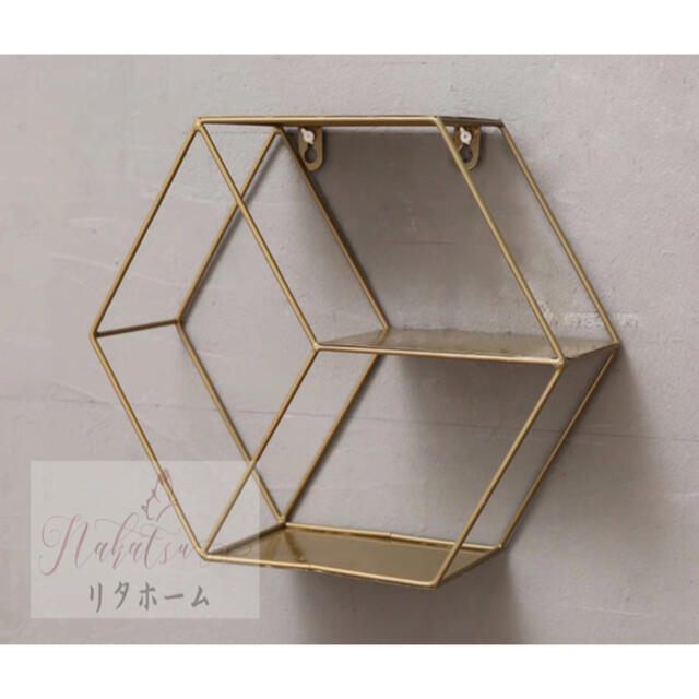 A007483壁掛け 棚受け 吊り棚 飾り棚 ブラケット 鉄芸 壁飾り インテリア雑貨