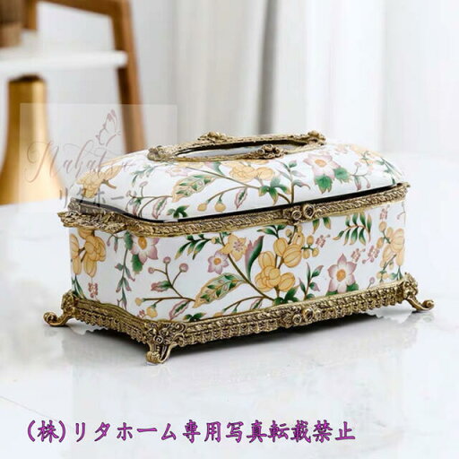 A007532高級陶器 ティッシュケース テッシュボックス ティッシュカバー A007532高級陶器 ティッシュケース テッシュボックス ティッシュカバー