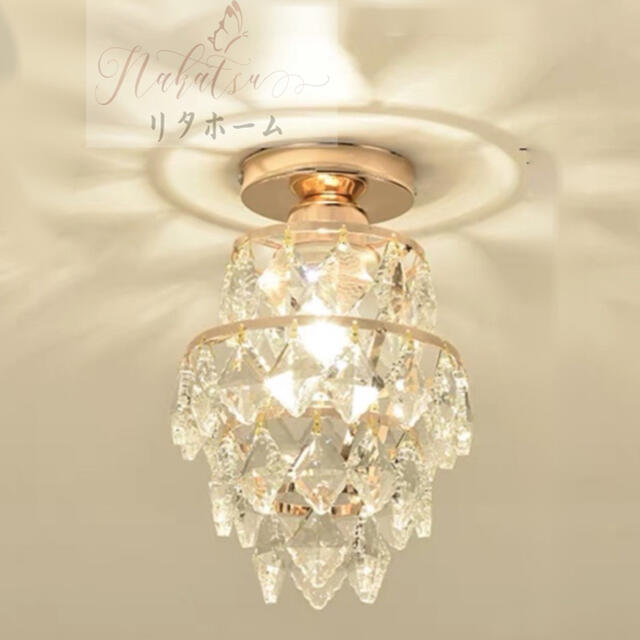 A007644水晶シャンデリアLE...