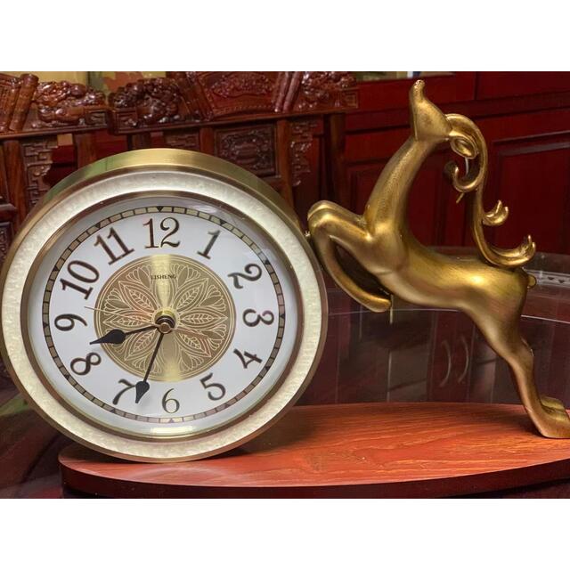 A057809テーブルクロック .置き時計 クロックアラーム 上品時計 高級置き時計 [3]