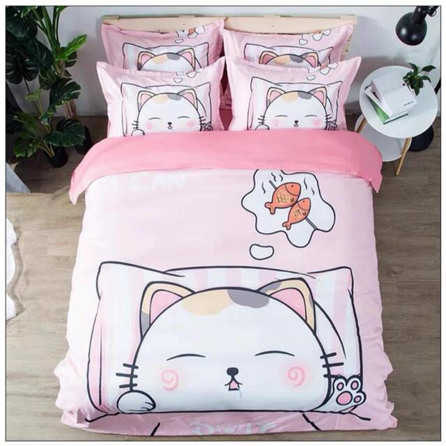 商品説明 【素材】ポリエステル 100％ベッドパッド1点 ：150x200x30（cm）掛布団カバー1点： 約200x230 （cm）枕カバー2点： 約48x74cm☆☆★★★★★★★★★★★★★☆☆ ◆お客様のご覧になっているモニター等により多少色が異なる場合がございます。あらかじめご了承ください。 ◆複数ご注文の場合やお急ぎの場合は必ず事前に納期のお質問をお願いいたします。 ◆サイズの誤差は多少発生します。ご了承下さい。 ◆当店は販売のみとなっておりますので、商品の使用方法等についてのお問い合わせにはお答え出来ません。 ☆☆★★★★★★★★★★★★★☆☆ 注意事項1丶ご利用のPC環境により、実際の商品と色が異なる場合がございます。予めご了承ください。2丶新品未使用品ですが、外箱に初期からのスレ、剥げ歪みなどあります。3、海外品ですので、気にされる方はご遠慮下さい。4丶ご注文完了後、お客様都合による交換キャンセル及び不良品以外のご返品ご交換はお受け致しておりません。5丶梱包材のみの損傷や、お客様のイメージ違いによる性能、色、形、サイズの違い、ご注文間違い等による返品もお受けできません。配送なので軽微な傷などがつく場合がありますので、 神経質な方のご購入はご遠慮ください。6丶販売条件について海外輸入製品の為、日本語の説明書は付いておりません。7丶品質に極端なこだわりをお持ちの方、極端に神経質な方はご購入ご遠慮ください，返品は対応していません8丶あくまで画像はイメージですので、商品改良の為パッケージや一部仕様が少し変更になる場合もございます。上記理由の返品交換は承ることが出来ませんので予めご了承くださいませ。
