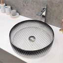 A020692高級洗面台 洗面ボウルセット洗面ボール 手水鉢 手洗器蛇口 排水金具付き