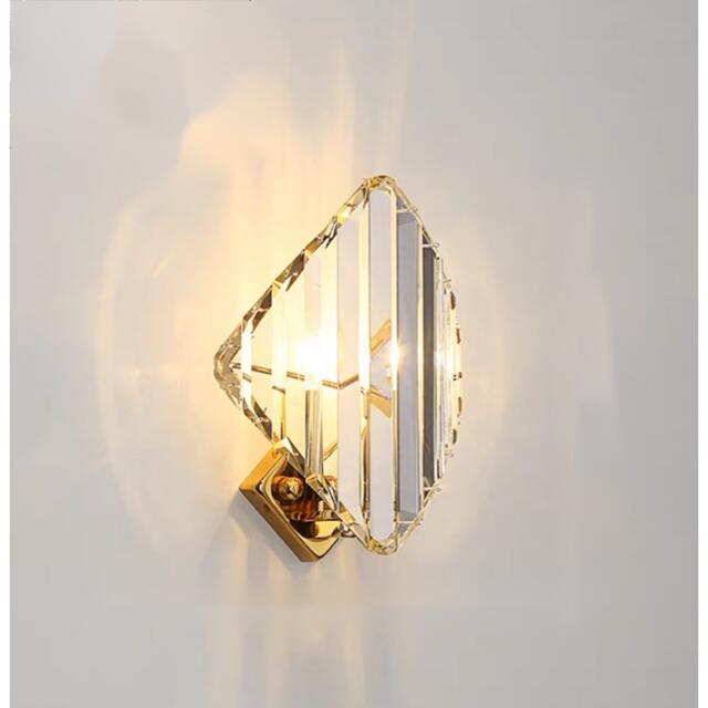 A058022壁掛け照明 ブラケットライト 壁掛け灯 玄関照明 間接照明 水晶インテリア照明