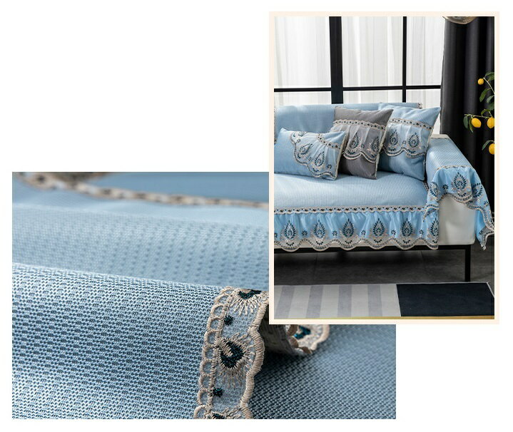 SO150夏用冷感ソファーシート ソファーカバー シーズン通用タイプ サイズオーダー可能 滑りどめ生地 1点セット [2]