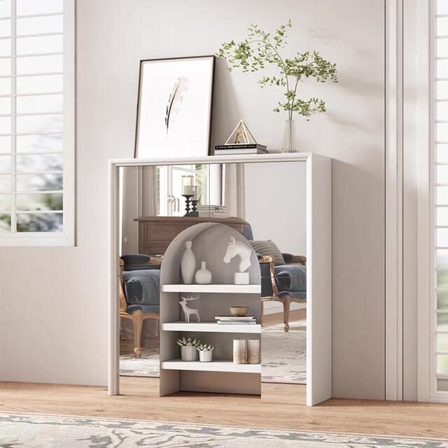 A020704高級サイドテーブル ．コンソールテーブル 玄関テーブル 花台 電話台