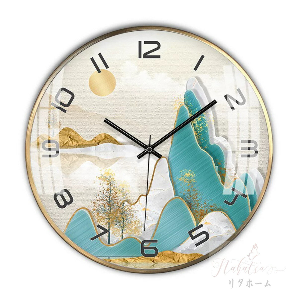 壁掛けクロック 壁掛け時計 かけ時計　アンティーク雑貨