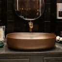 A020478高級洗面台 洗面ボウルセット洗面ボール 陶器 手水鉢 手洗器蛇口 排水金具付き