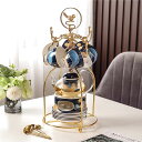 A041032ティー・コーヒーカップセット カップ&ソーサー6客セット .陶磁器ティーセット